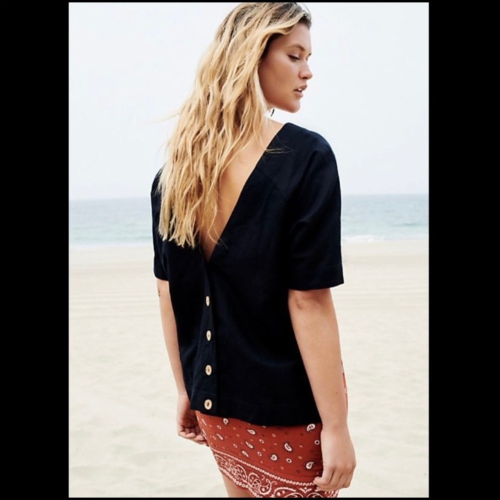 Free people Memory of love top